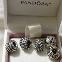 Authentic .925 Ale Pandora Charms!!