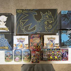 Pokémon TCG Bundle Mix - Factory Sealed - Phantasmal - Surging Sparks - Mega Evolution - Ascended Heroes - Black Bolt