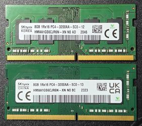 SK hynix 16GB (2x8) 3200MHz DDR4/PC4 SODIMM