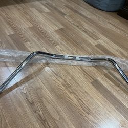 Barra De Manillar  (cromada) Para Moto 