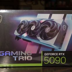MSI Nvidia GeForce RTX 5090 32G gaming Trio OC GDDR7 Gen 5 Graphics card 