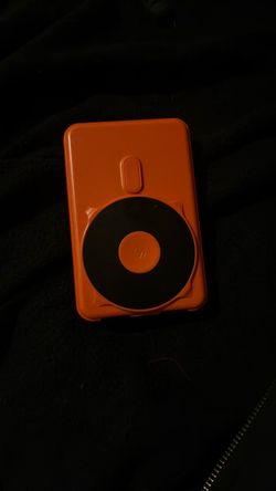 Orange Magnetic Wireless Charger