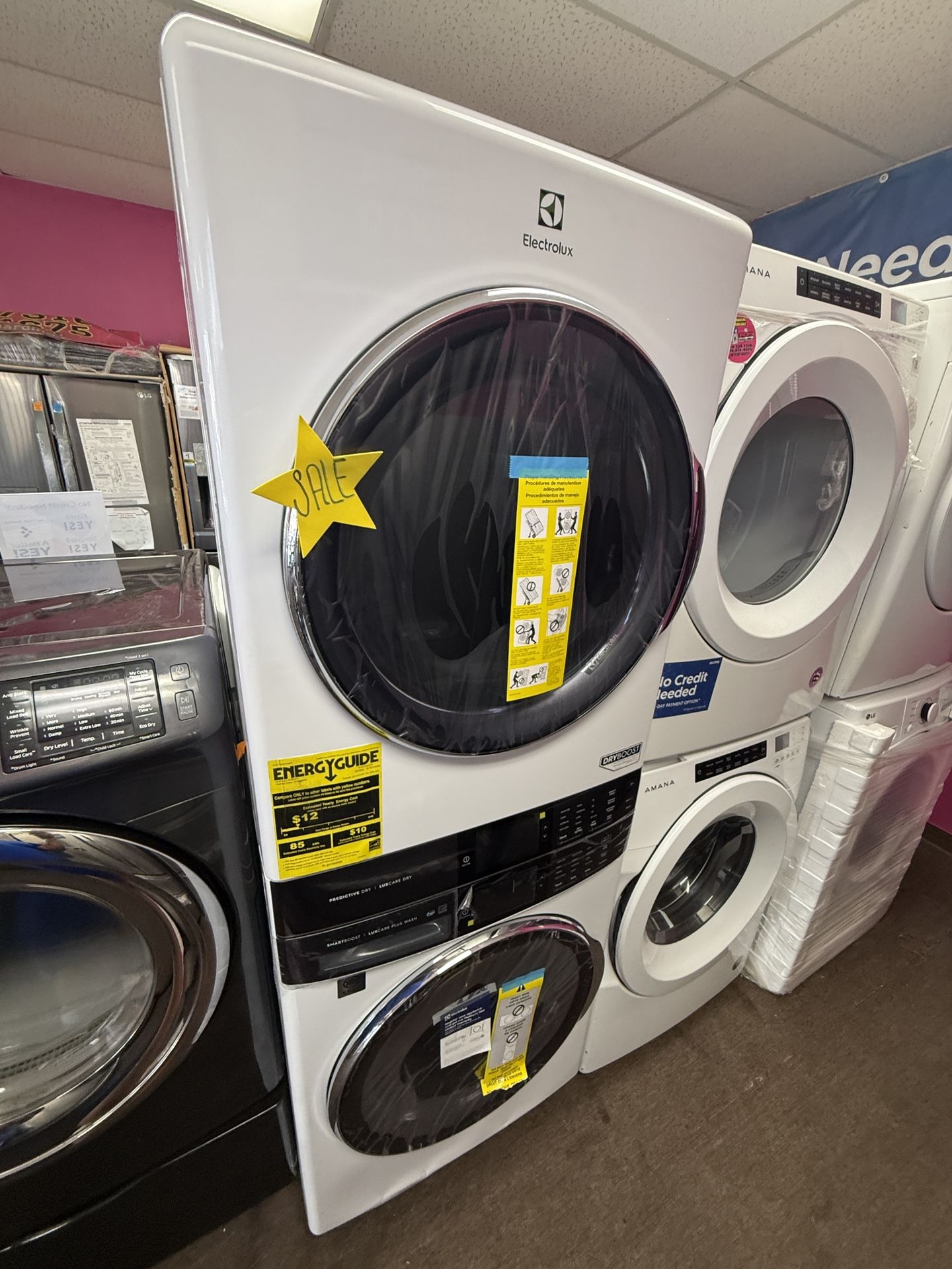 WASHER AND DRYER