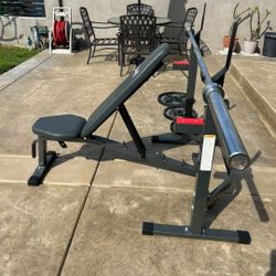 Olympic Bench Press Weights Barbell 