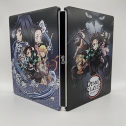 Demons Slayer Custom made Steelbook Case only for PS4/PS5/Xbox (No Game) New