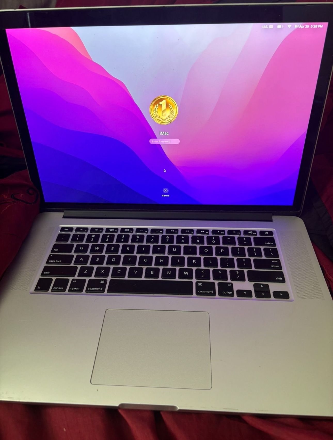 Apple A1398 MacBook Pro 15" Laptop i7-4870HQ