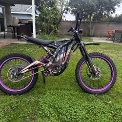 Surron Light bee W/aftermarket Parts