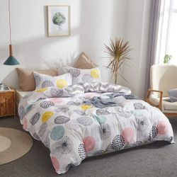 Comforter Cover Duvet Cover Blanket Cover With 2 Pillowcases