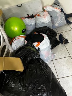 Bags of clothes !