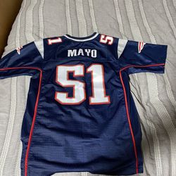 New England Patriots Jerod Mayo kids jersey