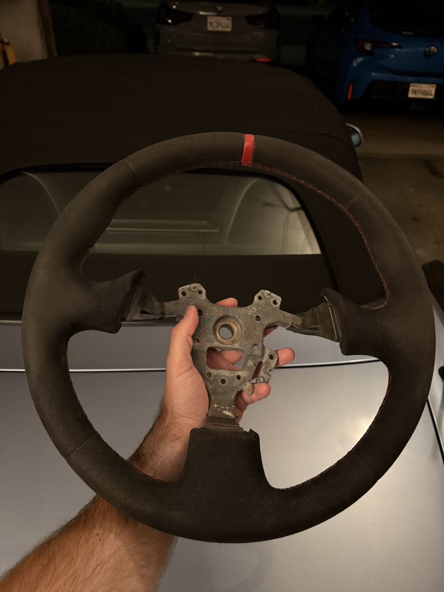 Honda S2000 Alcántara Steering Wheel
