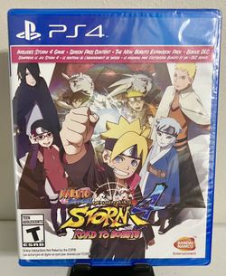 Naruto Ultimate Ninja Storm 4 PlayStation 4 PS4 Brand New Sealed
