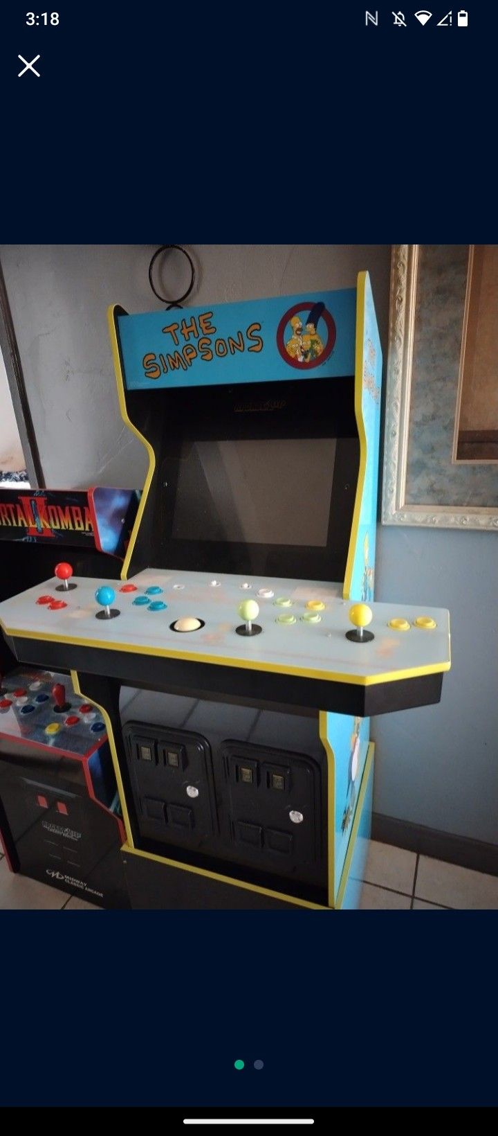 The Simpsons Arcade Maquinita 