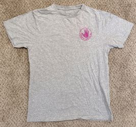 Body Glove Redondo Beach Tee (Gray / Pink & Yellow Logo)