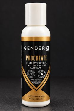 Gender X Procreate Fertility Friendly Water Based Lube 4oz