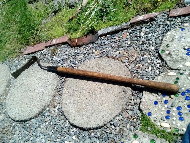 Old time weed wacker