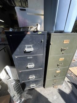 Murphy Fire King & Shaw Walker fire Proof Cabinets