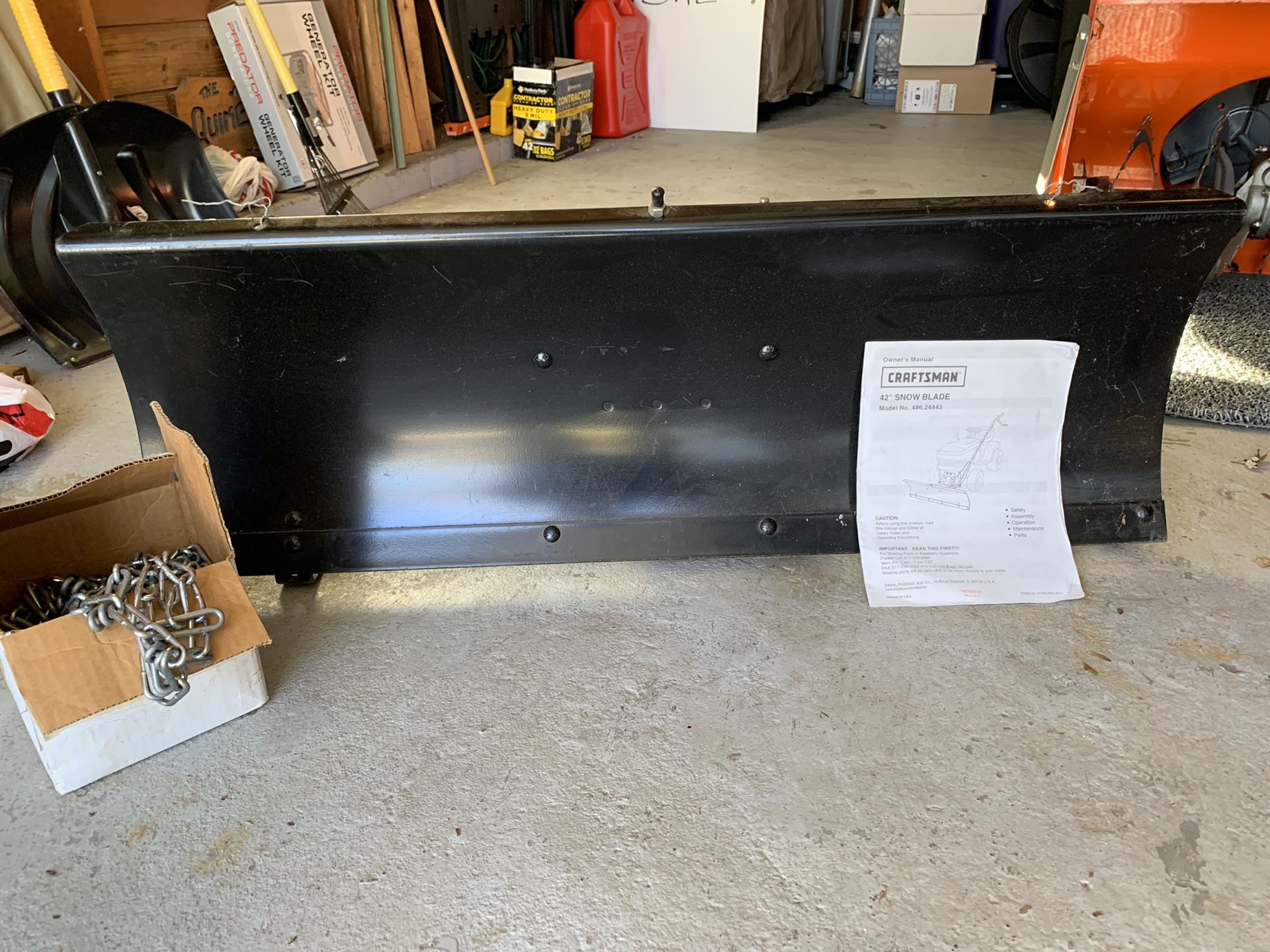 Craftsman snow plow for Sale in Medford, NY OfferUp