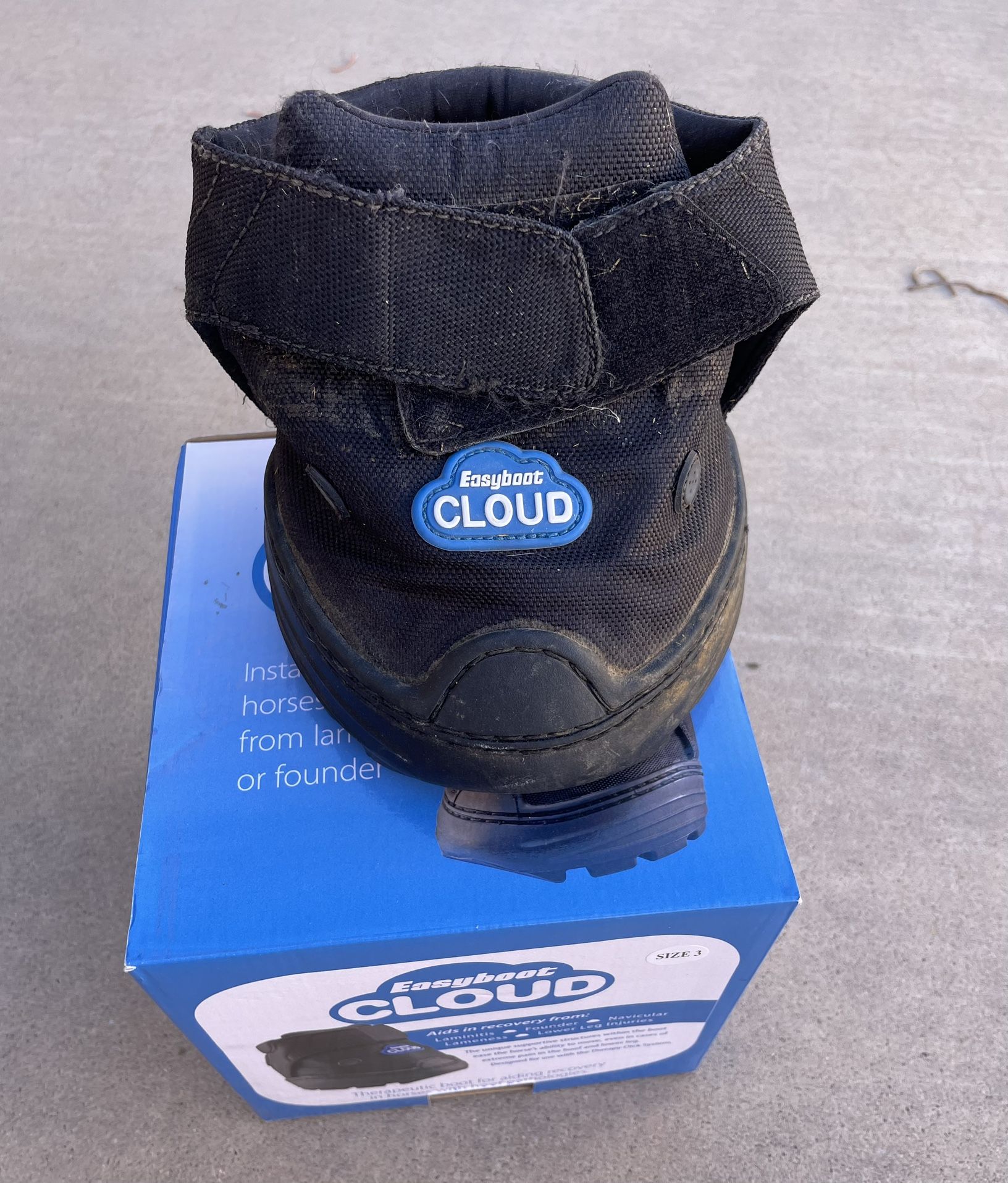 Easyboot Cloud Therapy Hoof Boot, Lightly Used