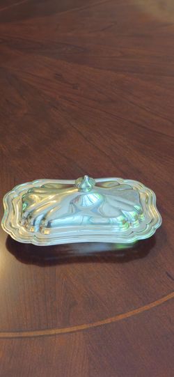 Silver Butter Dish
