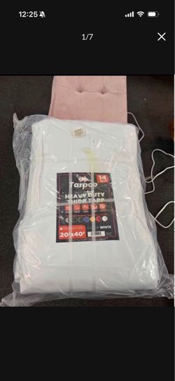 Moving sale New 20'x40' White Heavy Duty Tarp Thick Cover