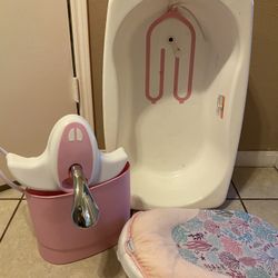 Baby Girl Bathtub