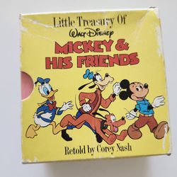 Little Treasury Of Walt Disney Mickey And His Friends