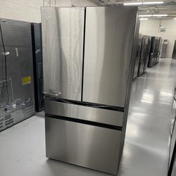 New Bespoke Fridge 4 Door Stainless Steel With Warranty 