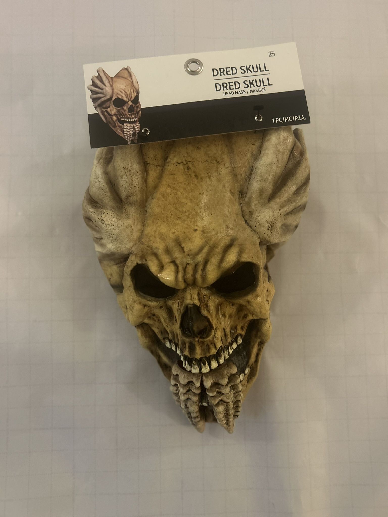 Ghoulish Dred Skull Mask Latex Face Mask Horror