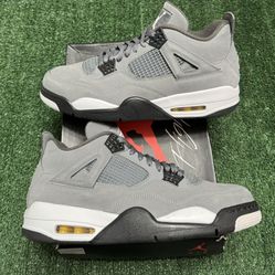 Jordan Cool Grey 4s  size 12 VNDS
