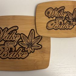 wooden rolling trays