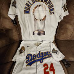 Dodgers World Series Champions Jersey