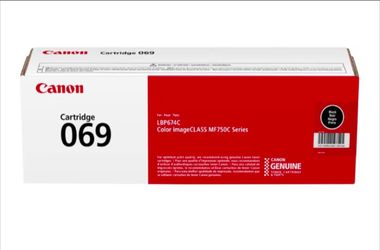 Canon Genuine 069 Black Toner Cartridge Compatible with MF753Cdw, MF751Cdw, LBP674Cdw