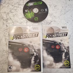 Need for Speed: Prostreet - Nintendo Wii - Complete w/ Manual video game CIB