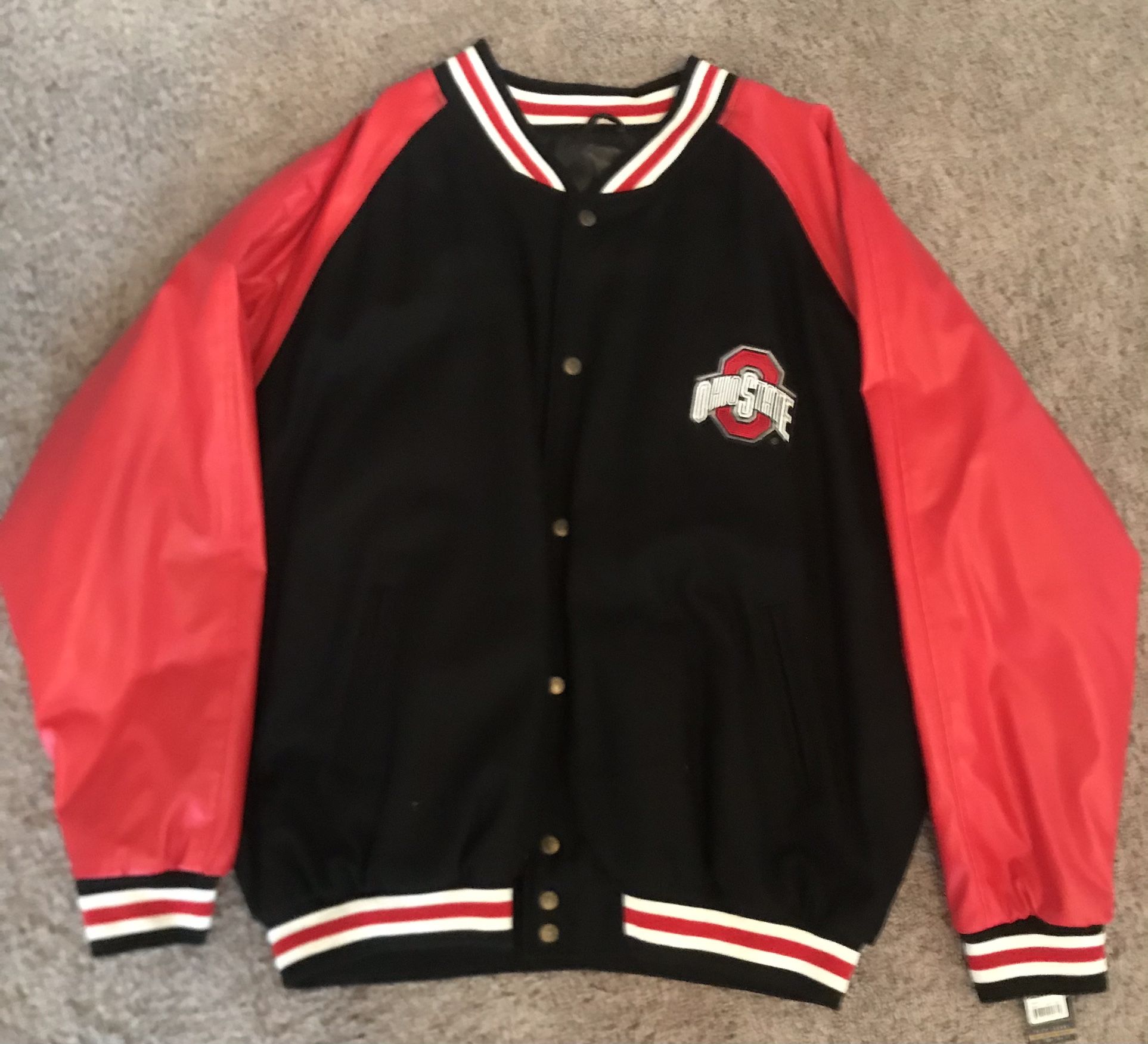 New Vintage Ohio State Buckeyes Varsity Jacket XXL