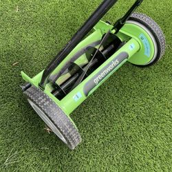 Reel mower online on hills