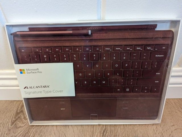 Microsoft Surface Pro 5 6 7 Signature Type Cover 1725 | Burgundy