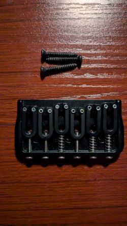 Hipshot 6 string fixed bridge (0.175")