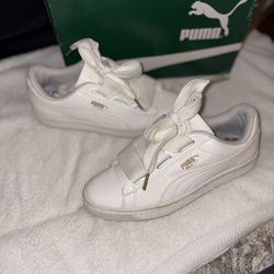 Pumas Women’s 7 In White 2 Diff Shoe Laces 