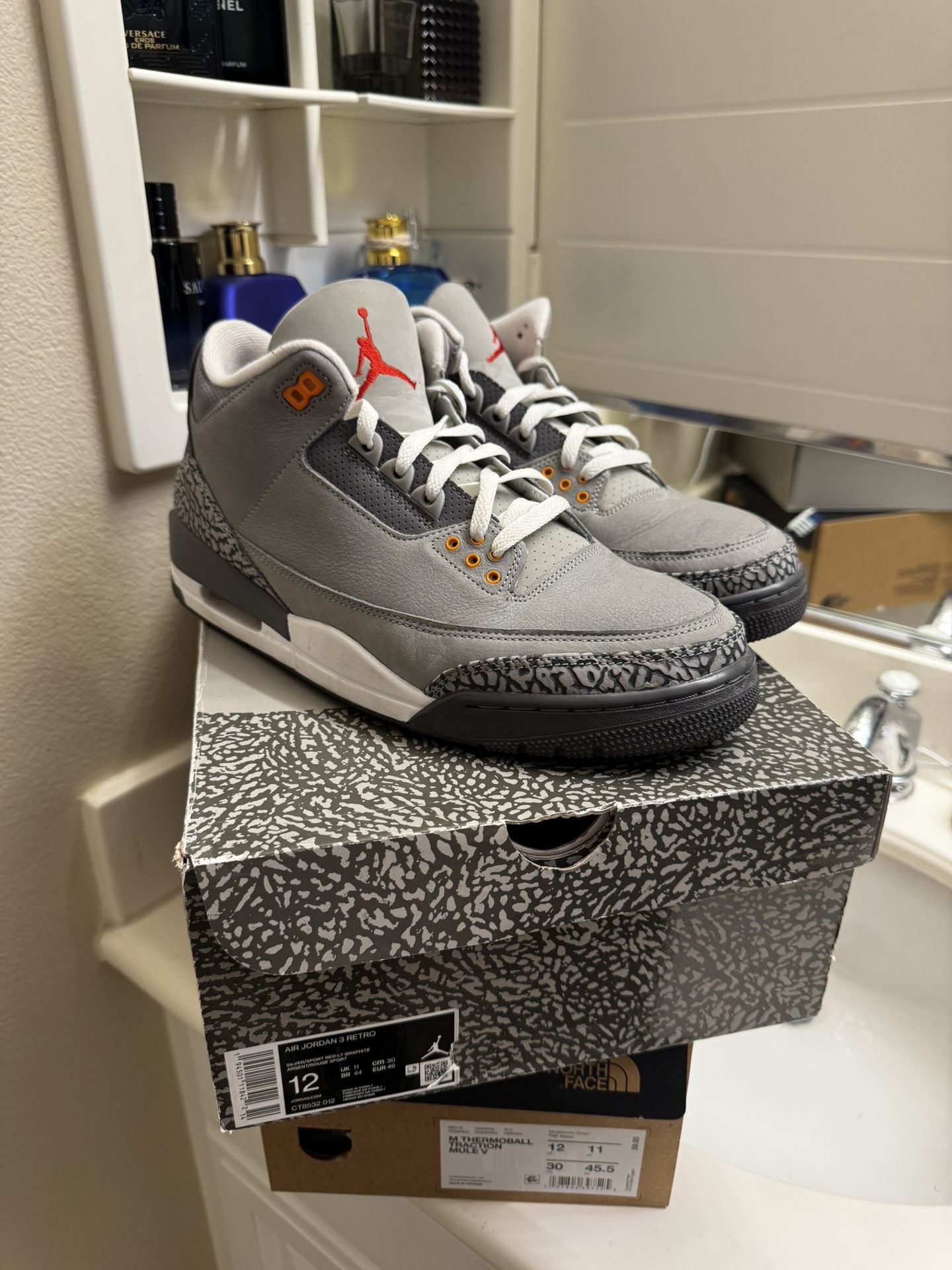 Men’s Retro Jordan 3 Size 12 Used