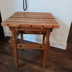 Butcher Block Table