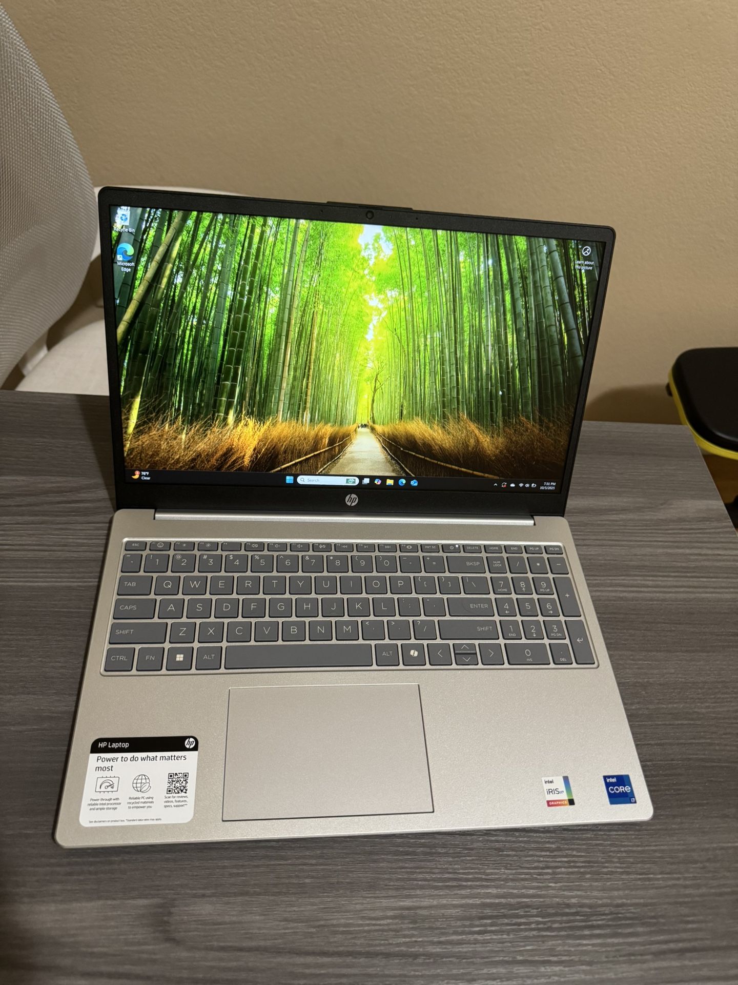 HP Laptop 512GB Memory, Intel i7, 16gb Ram, Mint Condition