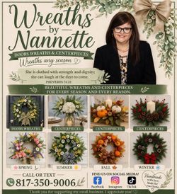 Wreaths by Nannette