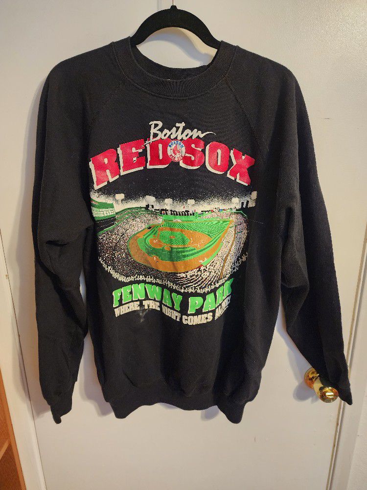 Vintage Boston Redsox Sweater Crewneck Size L 1991 Fear Of God SUPREME