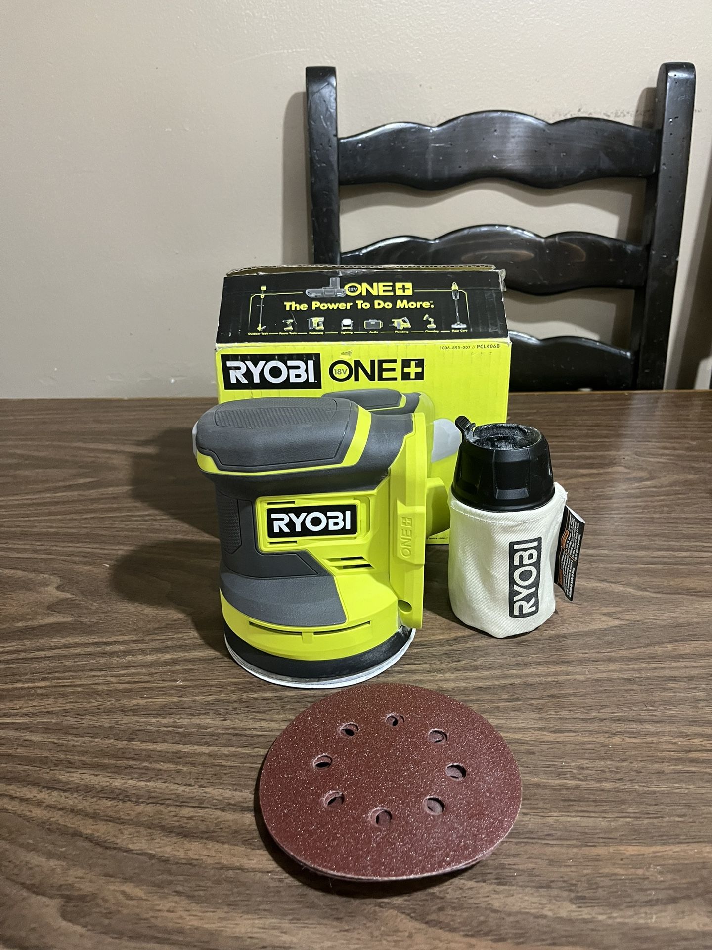 Ryobi 18v ONE+ 5” Random Orbit Sander