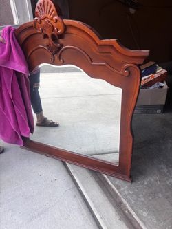 Large Rustic Mirror