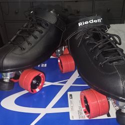 SIZE #12.Riedell Dart Roller Skate. They were used only once.