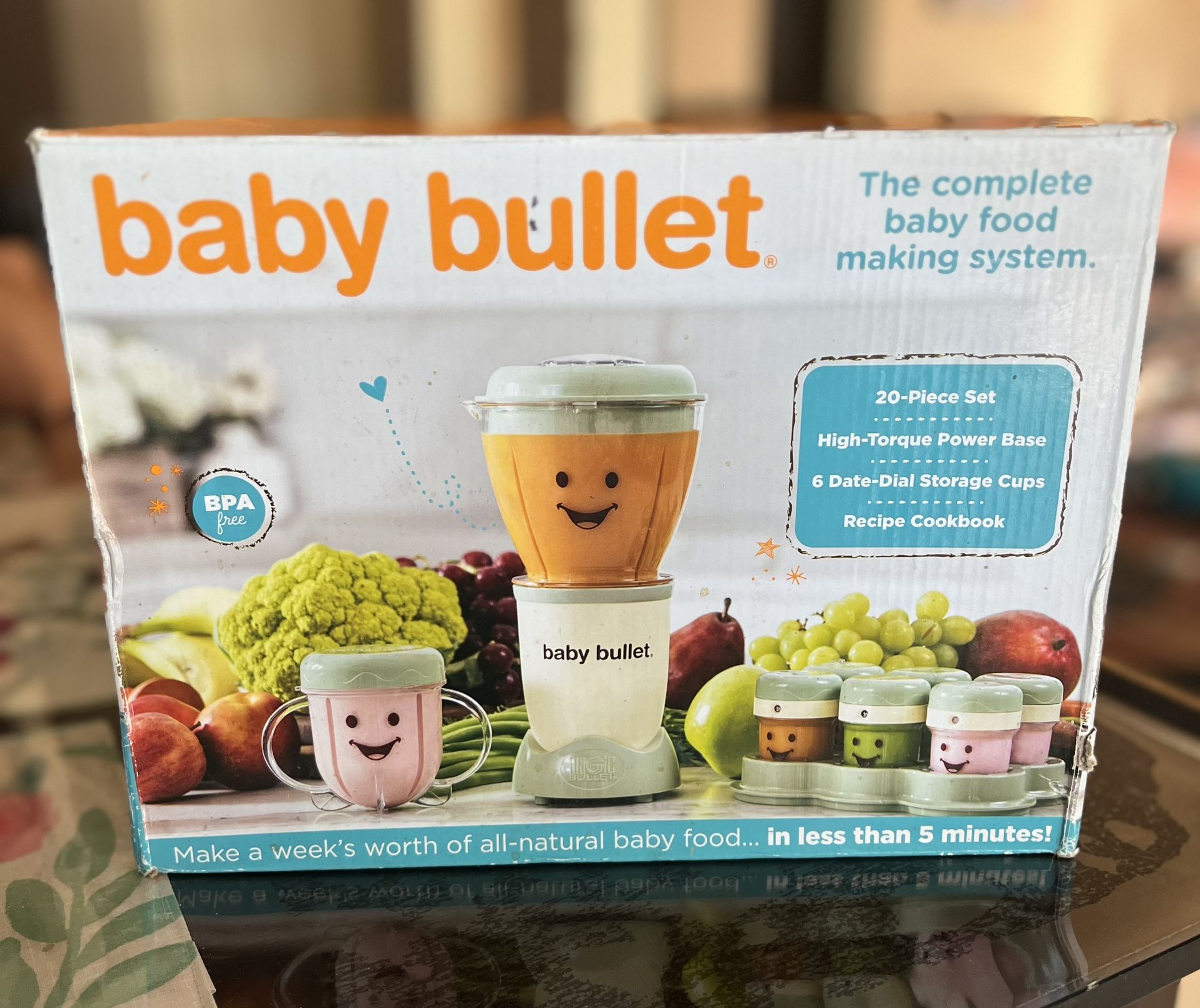 The Original Baby Bullet, Baby Blender For Baby Food