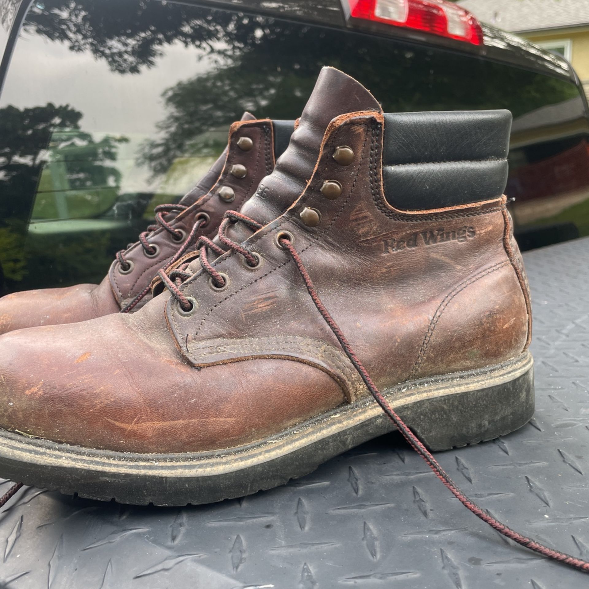 Steel Toe Red Wing Boots