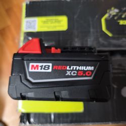M18 milwaukee 5.0 battery
